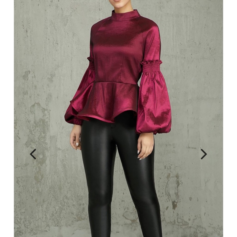 Peplum top